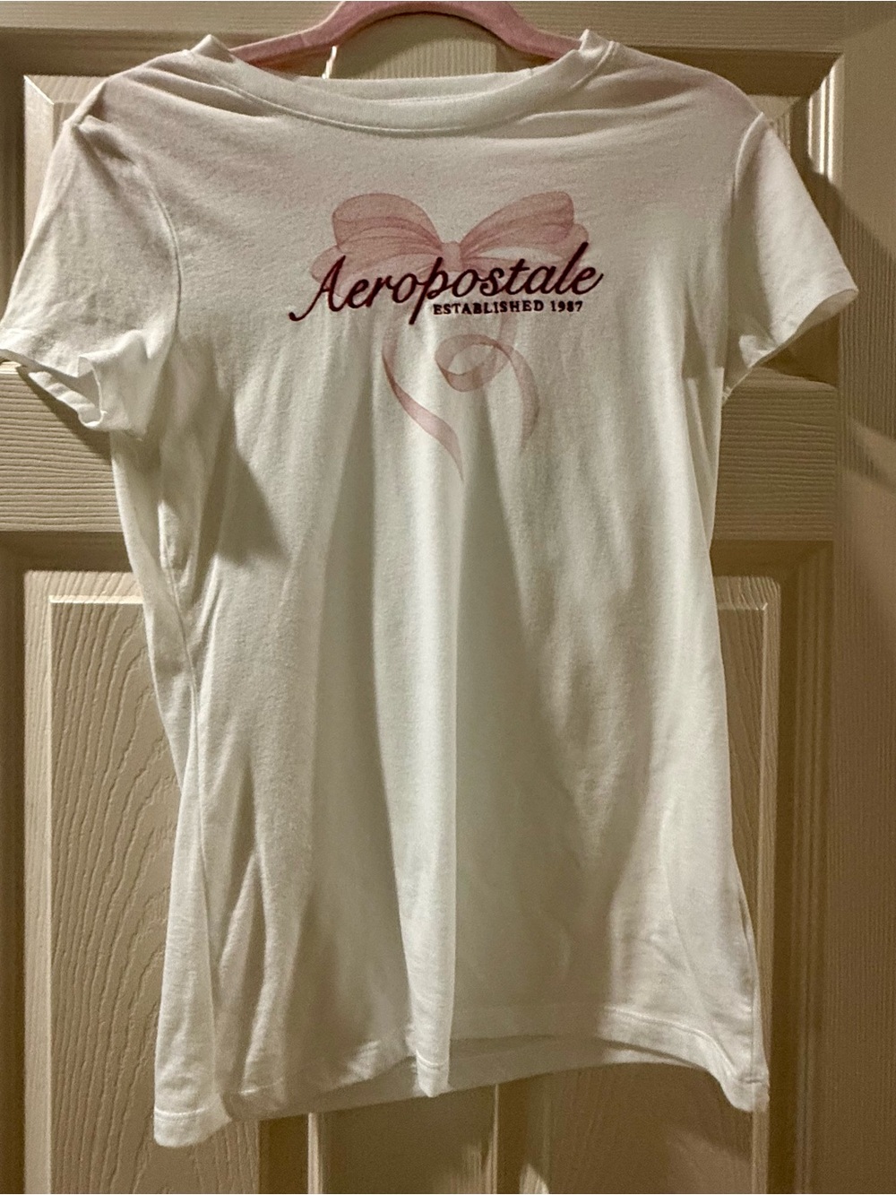 Aeropostale White Tee with Graphic